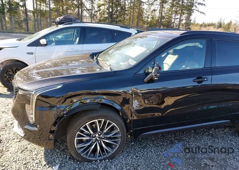 2024 Cadillac Xt4 Awd Sport из США, поврежденный, VIN 1GYFZFR44RF198384